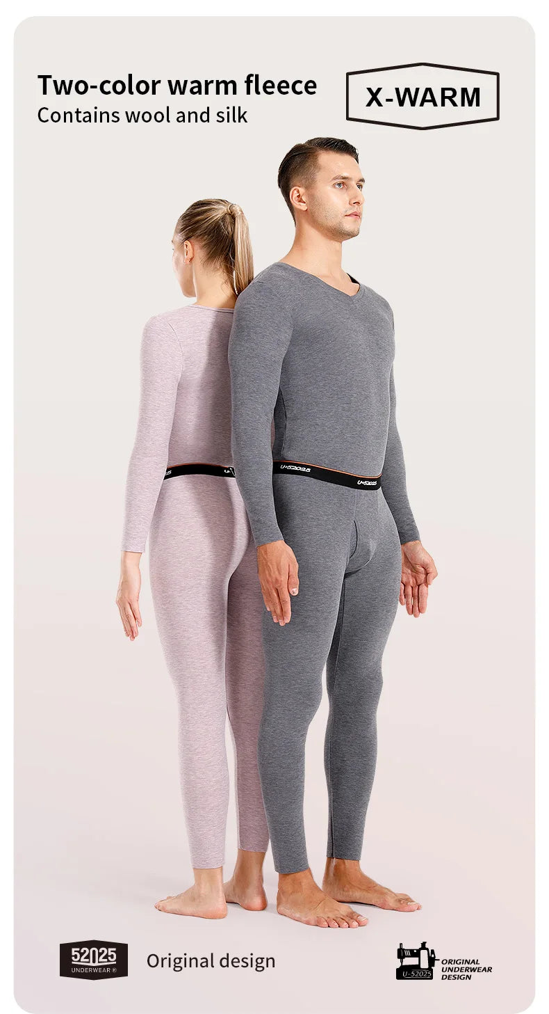 Fleece-Lined Thermal Underwear