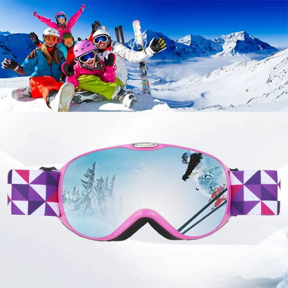 Kids Ski Goggles for Age 4-14