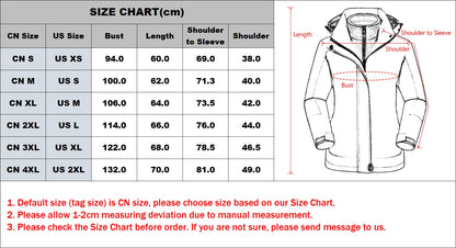 3 in1 Women's Winter Ski Jackets