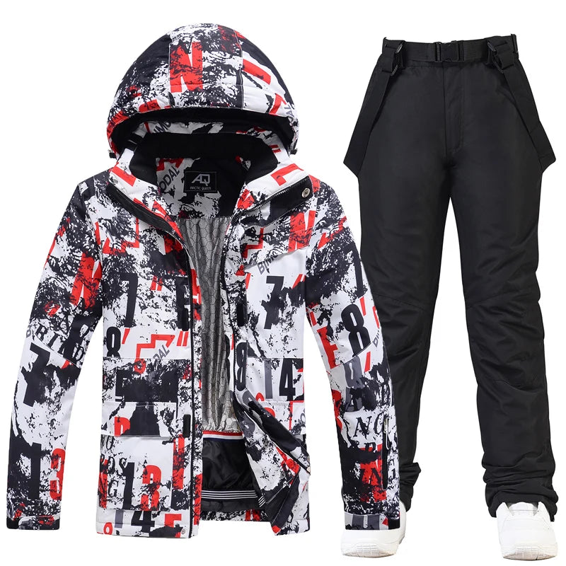 Snowboarding Suit, Ski Clothes, Ski Jacket, Ski Pants Sets, Snowboarding Clothing