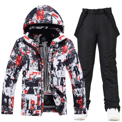 Snowboarding Suit, Ski Clothes, Ski Jacket, Ski Pants Sets, Snowboarding Clothing