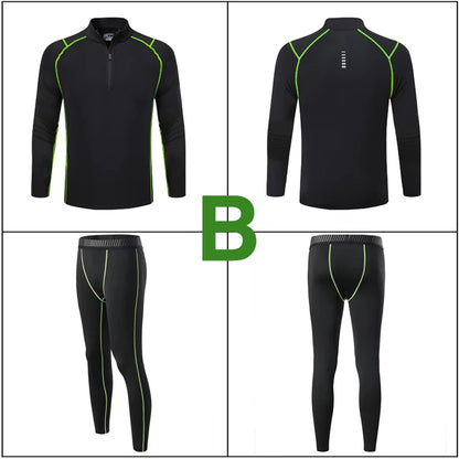 Thermal Underwear Compression Tights Ski Base Layer