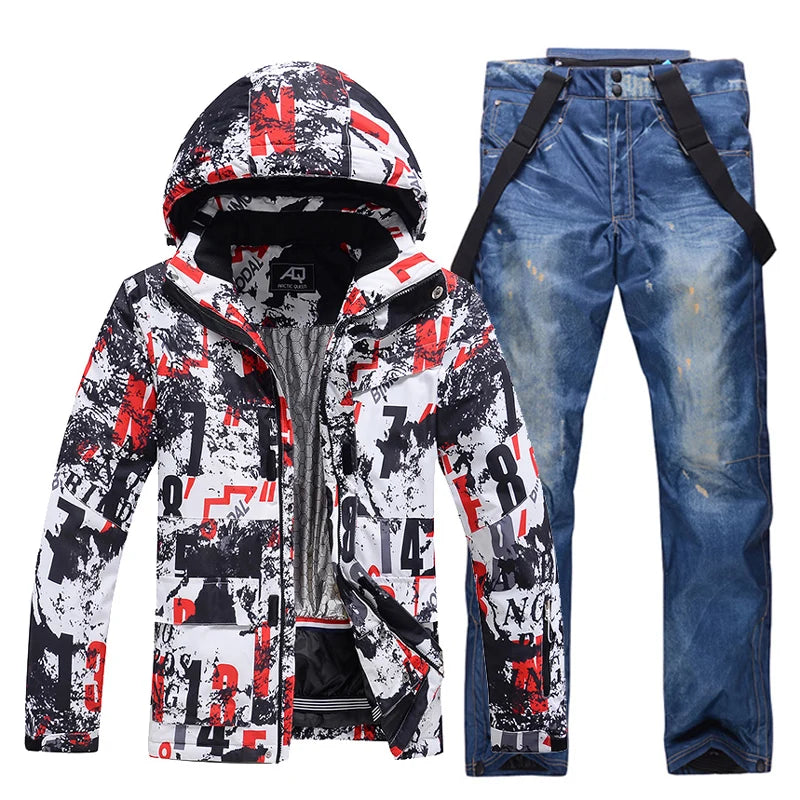 Snowboarding Suit, Ski Clothes, Ski Jacket, Ski Pants Sets, Snowboarding Clothing