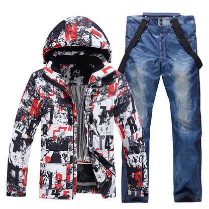 Snowboarding Suit, Ski Clothes, Ski Jacket, Ski Pants Sets, Snowboarding Clothing