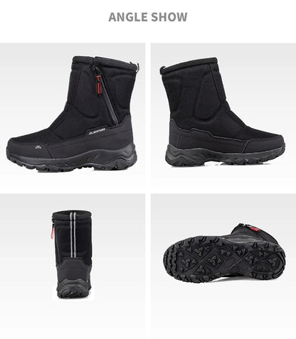 Men's Winter Waterproof Insulated Shell Warm Inner Comfort Snow Boots