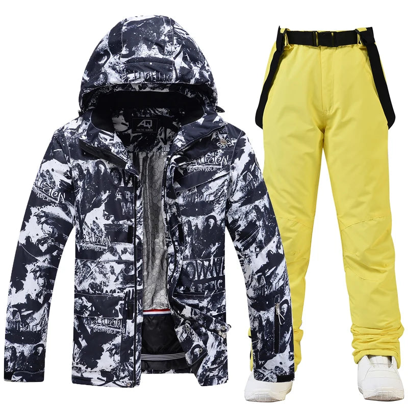 Snowboarding Suit, Ski Clothes, Ski Jacket, Ski Pants Sets, Snowboarding Clothing