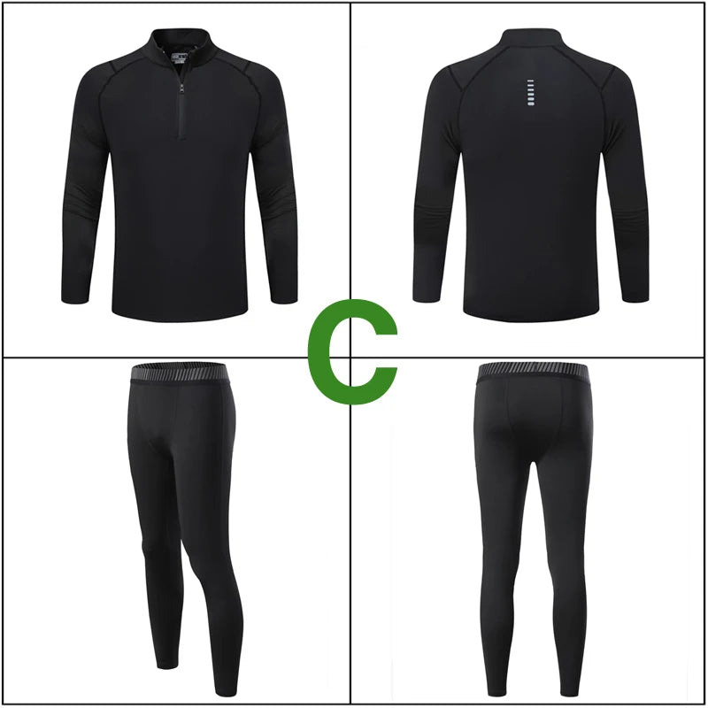 Thermal Underwear Compression Tights Ski Base Layer Kids