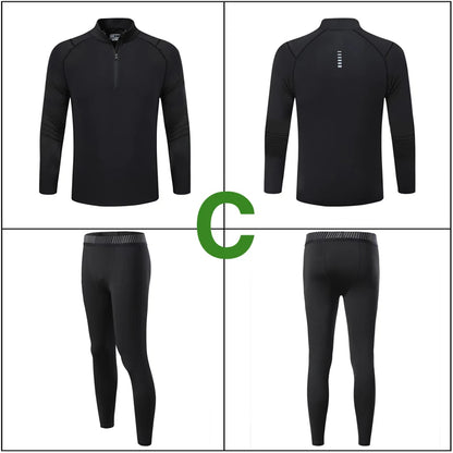 Thermal Underwear Compression Tights Ski Base Layer Kids