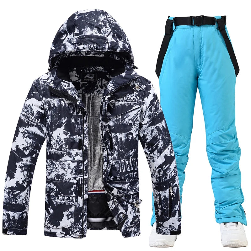 Snowboarding Suit, Ski Clothes, Ski Jacket, Ski Pants Sets, Snowboarding Clothing