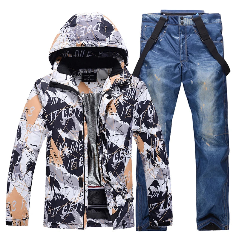 Snowboarding Suit, Ski Clothes, Ski Jacket, Ski Pants Sets, Snowboarding Clothing