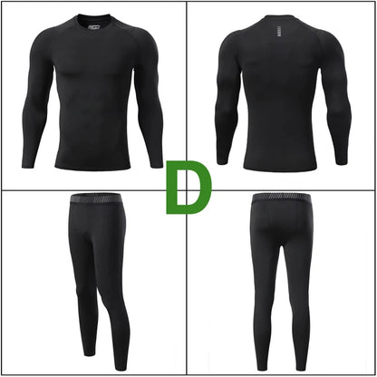 Thermal Underwear Compression Tights Ski Base Layer