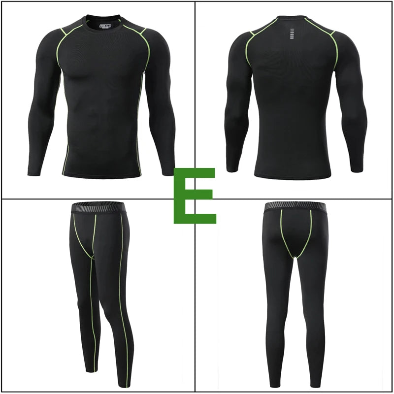 Thermal Underwear Compression Tights Ski Base Layer Kids