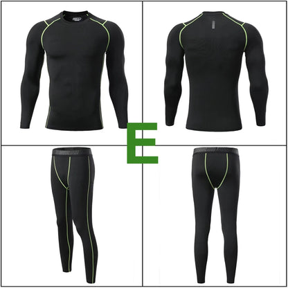 Thermal Underwear Compression Tights Ski Base Layer Kids