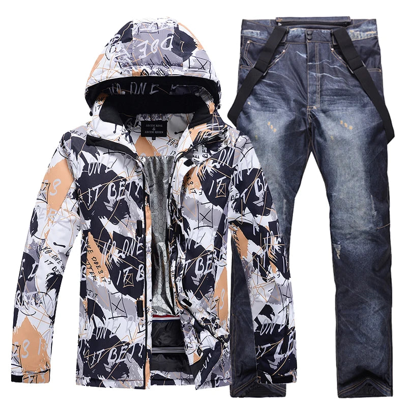 Snowboarding Suit, Ski Clothes, Ski Jacket, Ski Pants Sets, Snowboarding Clothing