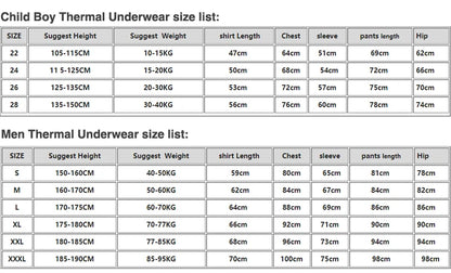 Thermal Underwear Compression Tights Ski Base Layer Kids