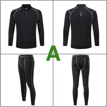 Thermal Underwear Compression Tights Ski Base Layer
