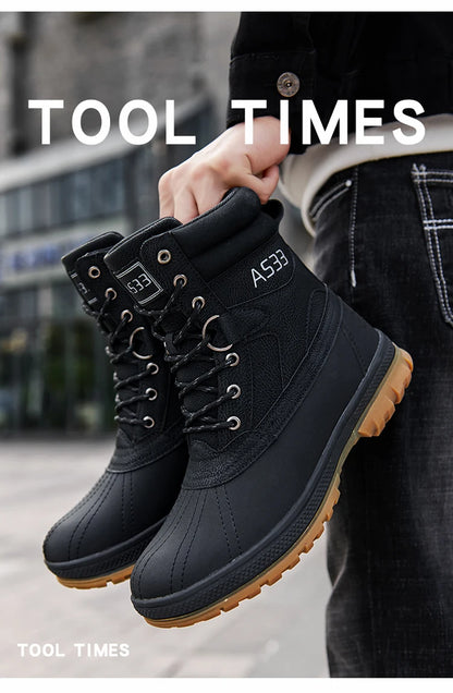 Men Winter Snow Boots