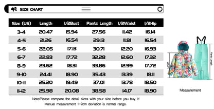 Girls Ski Suits