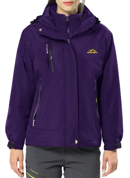 3 in1 Women's Winter Ski Jackets