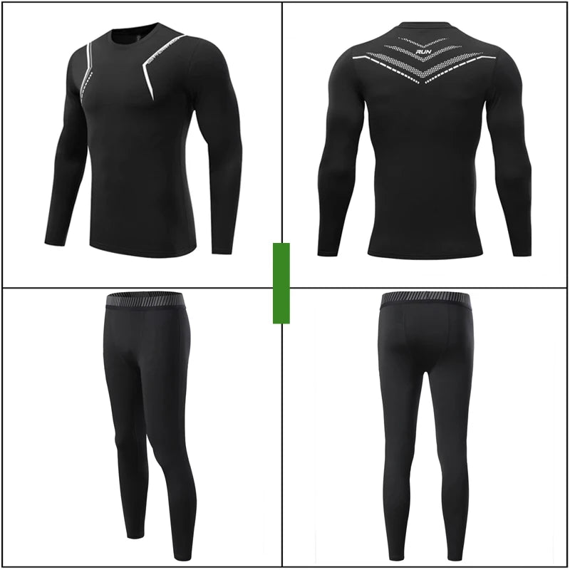 Thermal Underwear Compression Tights Ski Base Layer