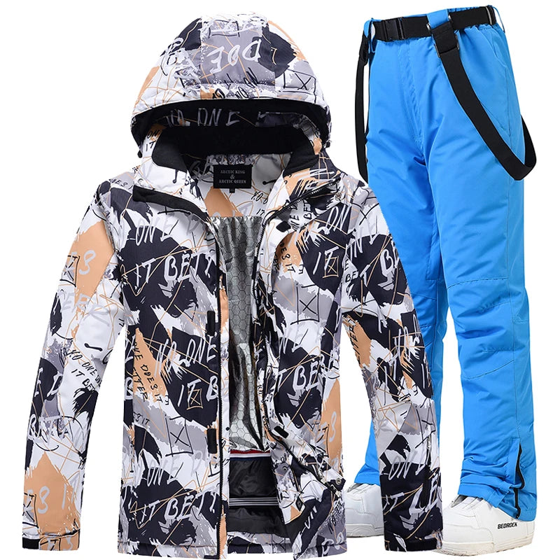 Snowboarding Suit, Ski Clothes, Ski Jacket, Ski Pants Sets, Snowboarding Clothing