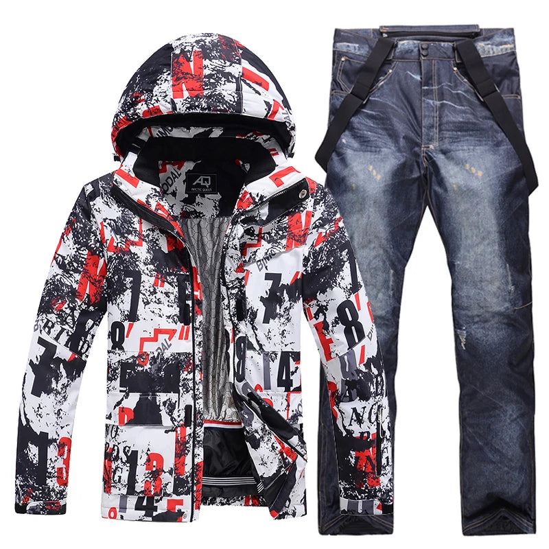 Snowboarding Suit, Ski Clothes, Ski Jacket, Ski Pants Sets, Snowboarding Clothing