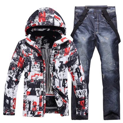 Snowboarding Suit, Ski Clothes, Ski Jacket, Ski Pants Sets, Snowboarding Clothing