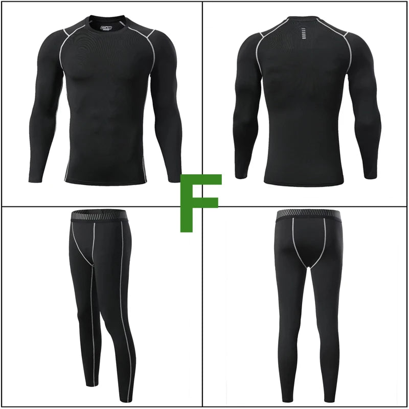 Thermal Underwear Compression Tights Ski Base Layer