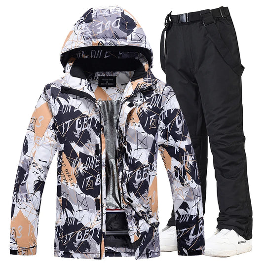 Snowboarding Suit, Ski Clothes, Ski Jacket, Ski Pants Sets, Snowboarding Clothing