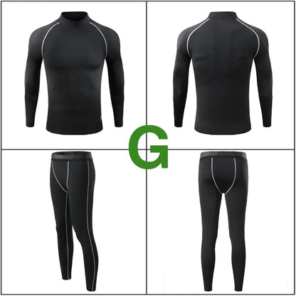 Thermal Underwear Compression Tights Ski Base Layer