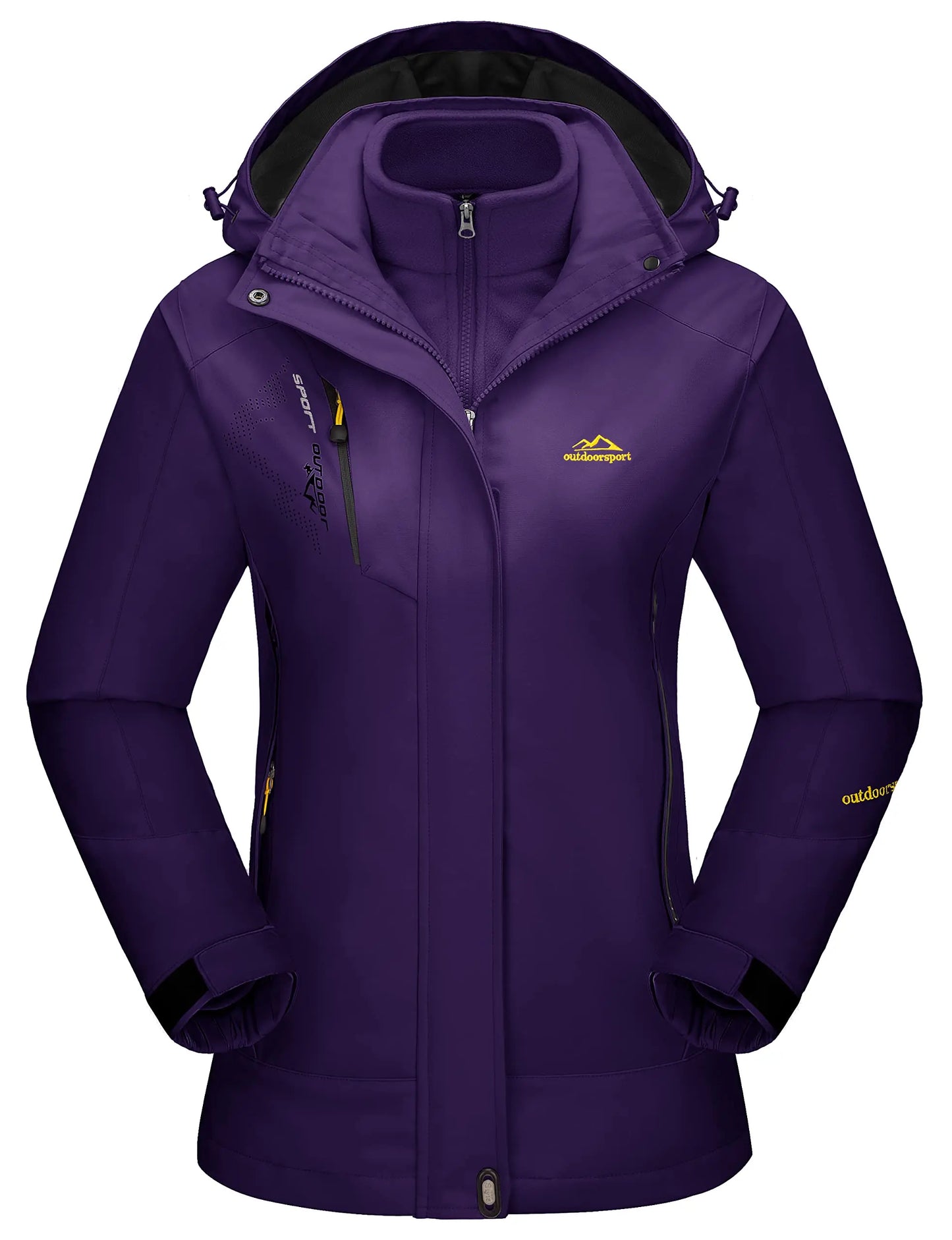3 in1 Women's Winter Ski Jackets