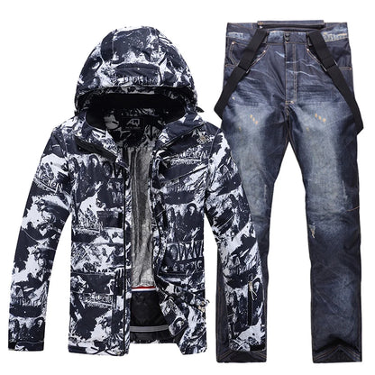 Snowboarding Suit, Ski Clothes, Ski Jacket, Ski Pants Sets, Snowboarding Clothing