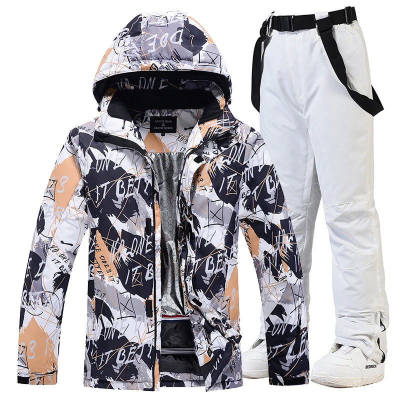 Snowboarding Suit, Ski Clothes, Ski Jacket, Ski Pants Sets, Snowboarding Clothing