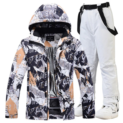 Snowboarding Suit, Ski Clothes, Ski Jacket, Ski Pants Sets, Snowboarding Clothing