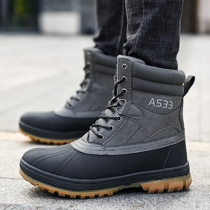 Men Winter Snow Boots