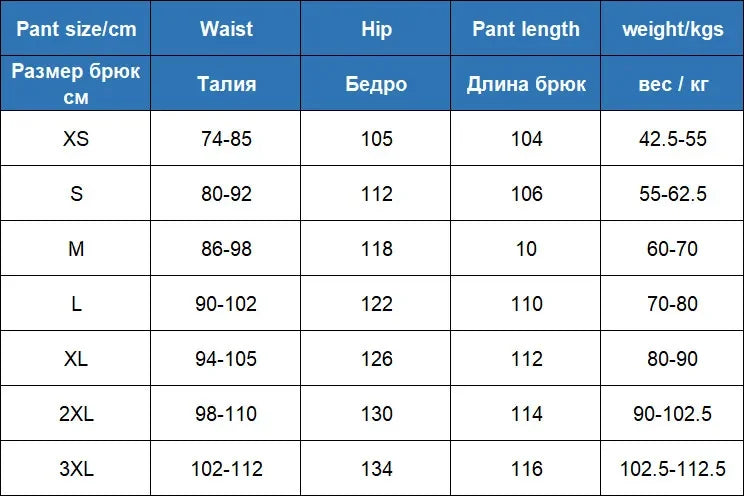 Ski Pants Men and Women