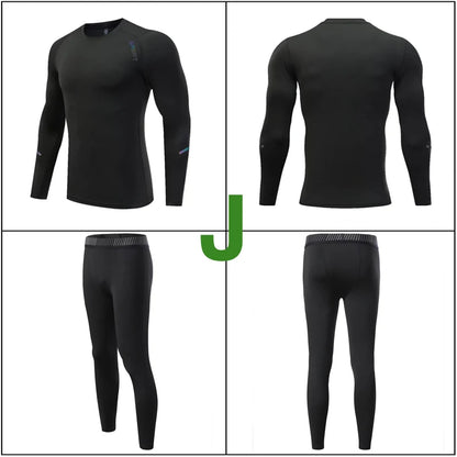 Thermal Underwear Compression Tights Ski Base Layer Kids