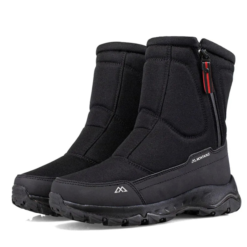 Men's Winter Waterproof Insulated Shell Warm Inner Comfort Snow Boots