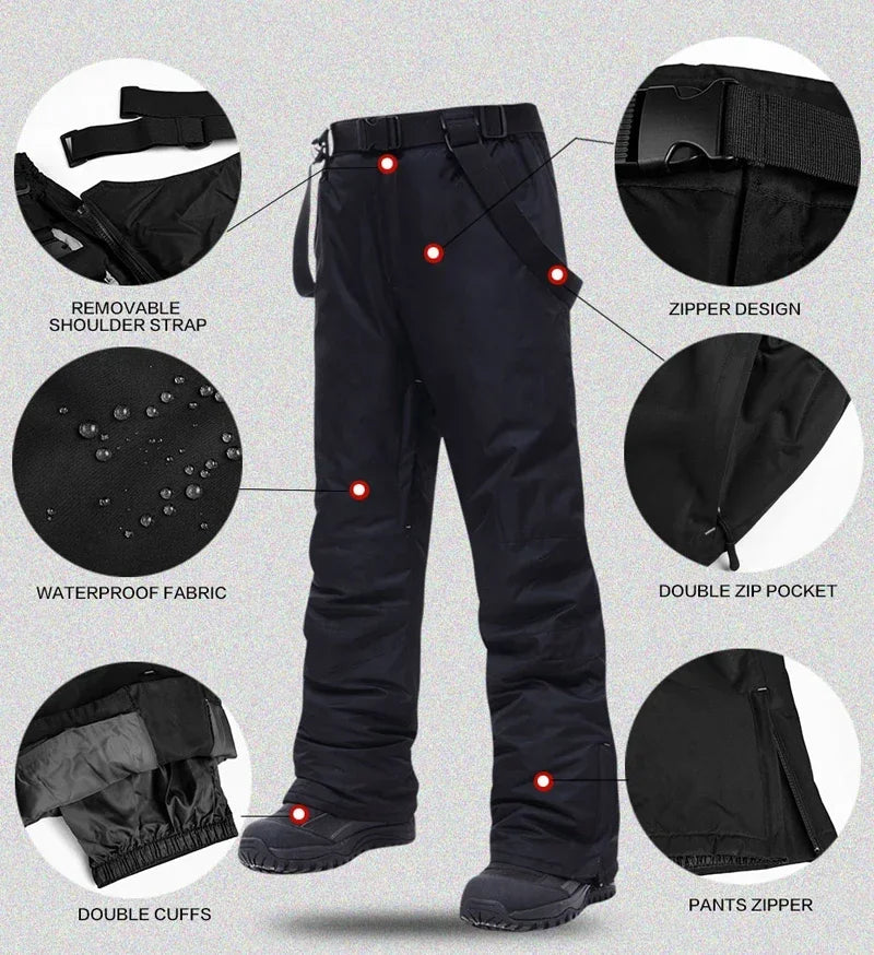 Ski Snowboarding Suit Men