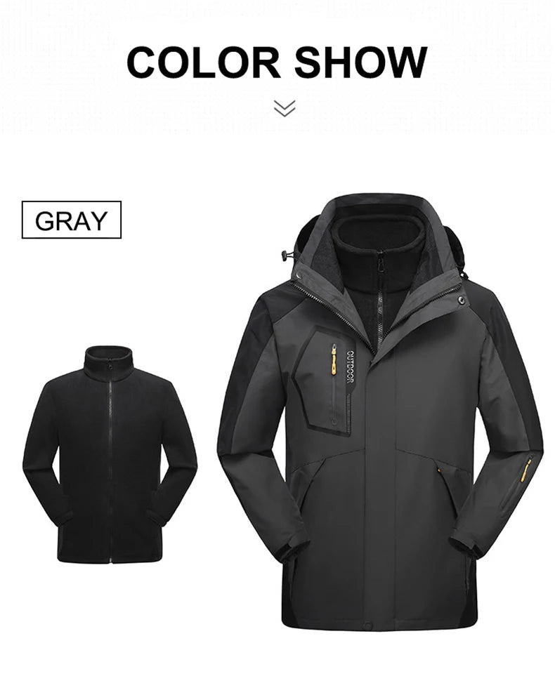Men's 3 In 1 Thermal Jackets